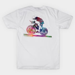 Cyclist sport art #cyclist #sport T-Shirt